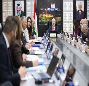 رئيس الوزراء محمد مصطفى يترأس جلسة الحكومة الاسبوعية 