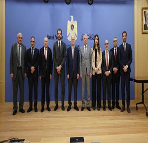  رئيس الوزراء محمد مصطفى أثناء مشاركته في أطلاق الهيئة العامة للمدن الصناعية والمناطق الصناعية برنامج حوافز المدن الصناعية