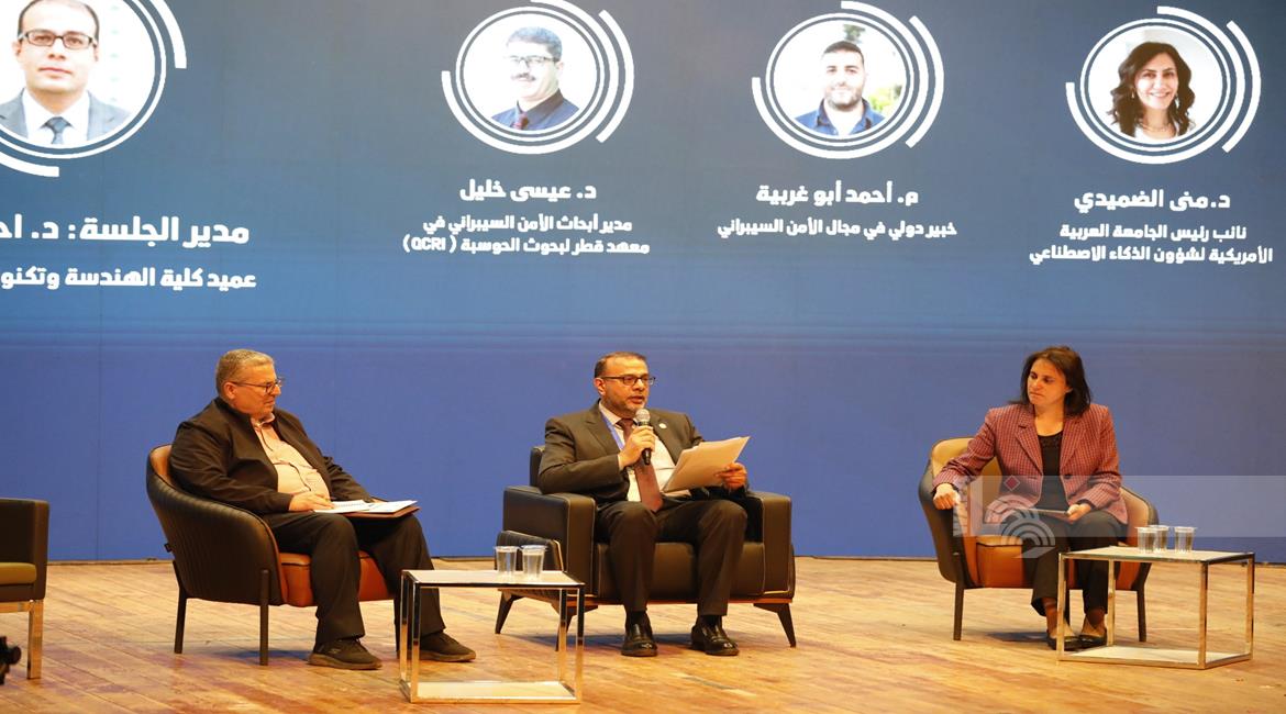 المتحدثون في إحدى جلسات المؤتمر/ تصوير: بهاء نصر