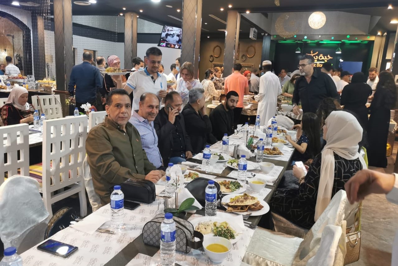 جانب من حفل الإفطار 