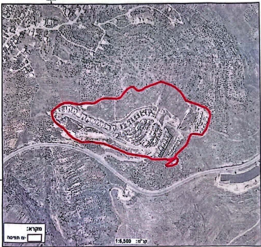 الأراضي التي استولى عليها الاحتلال