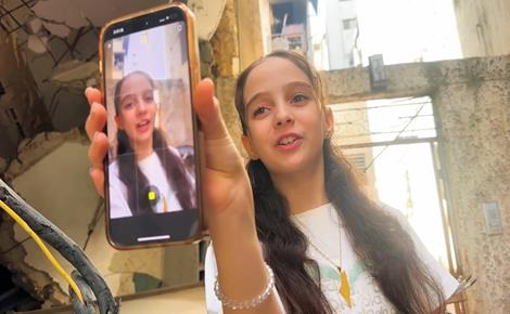 نسرين سكيك توثق طفولة غزة وتترشح لجائزة