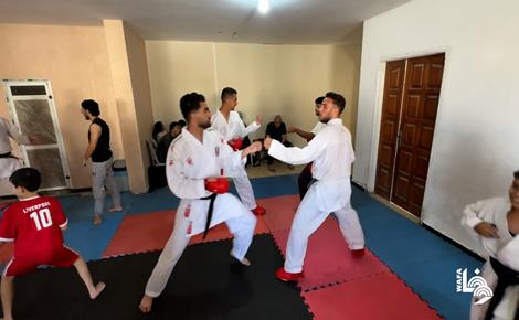 رياضة الكاراتيه تعود إلى أطفال غزة