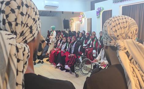 زفاف جماعي لضحايا الحرب في خان يونس