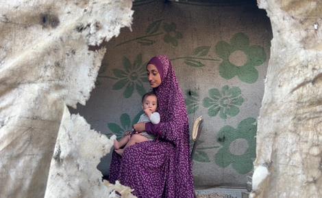 شتاء صعب ينتظر النازحين في غزة